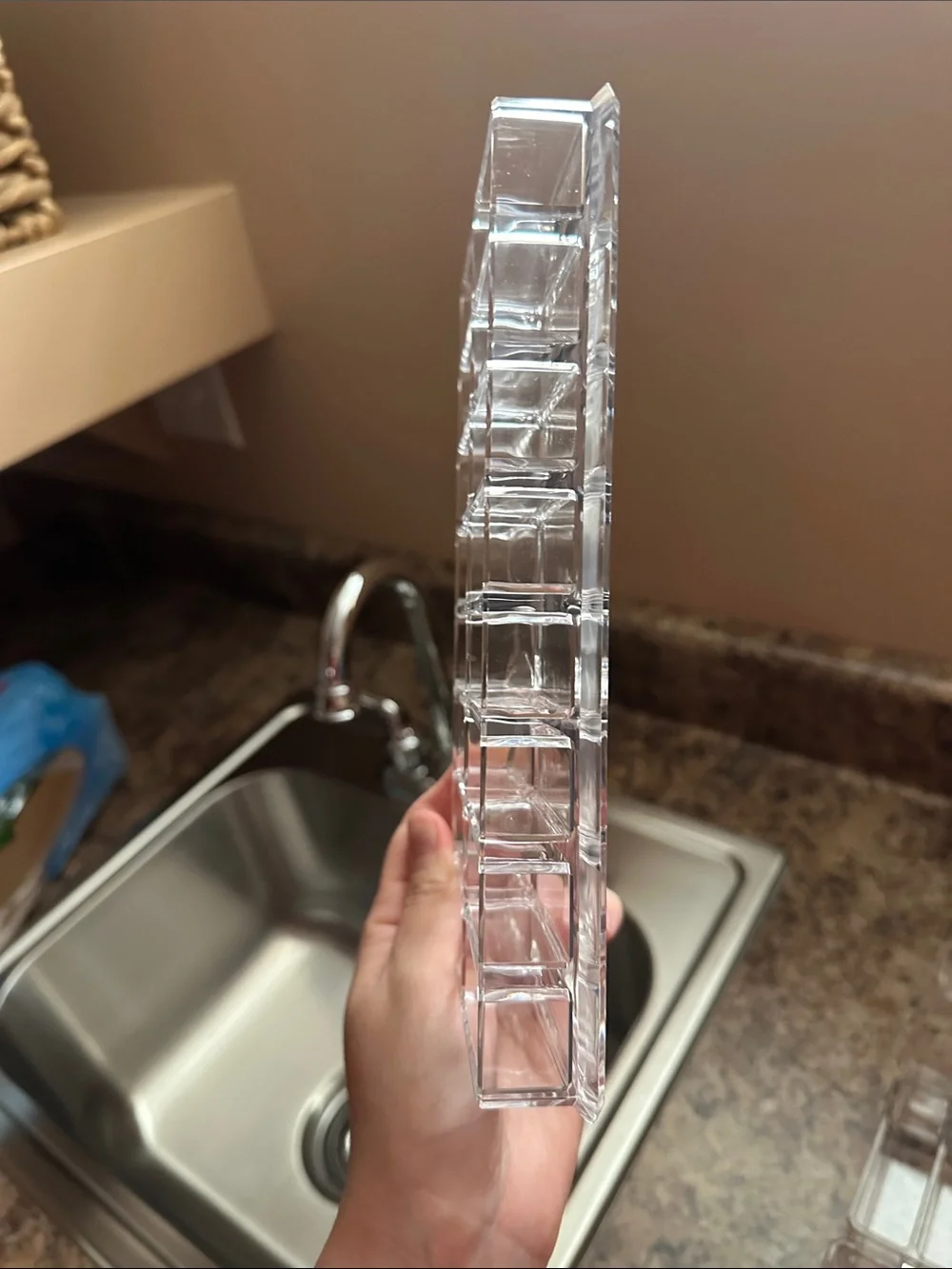 Clear acrylic  Organizer - Transparent